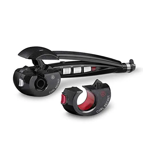 BaByliss C1300E Rizador de pelo automático con 2 cabezales, 100% automático, doble calentador cerámico, color negro BaByliss C1300E Rizador de pelo automático con 2 cabezales, 100% automático, doble calentador cerámico, color negro